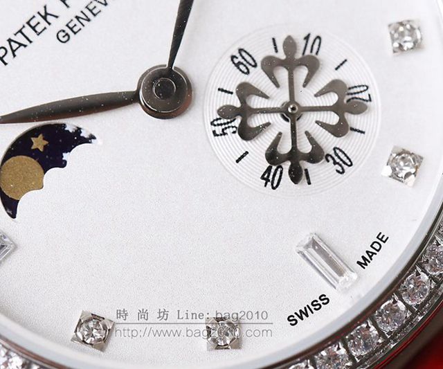 PATEK PHILIPPE手錶 2019最新款情侶對表 百達翡麗月相系列 百達翡麗高端情侶腕表  hds1419